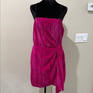 SAYLOR Fuchsia Mini Dress